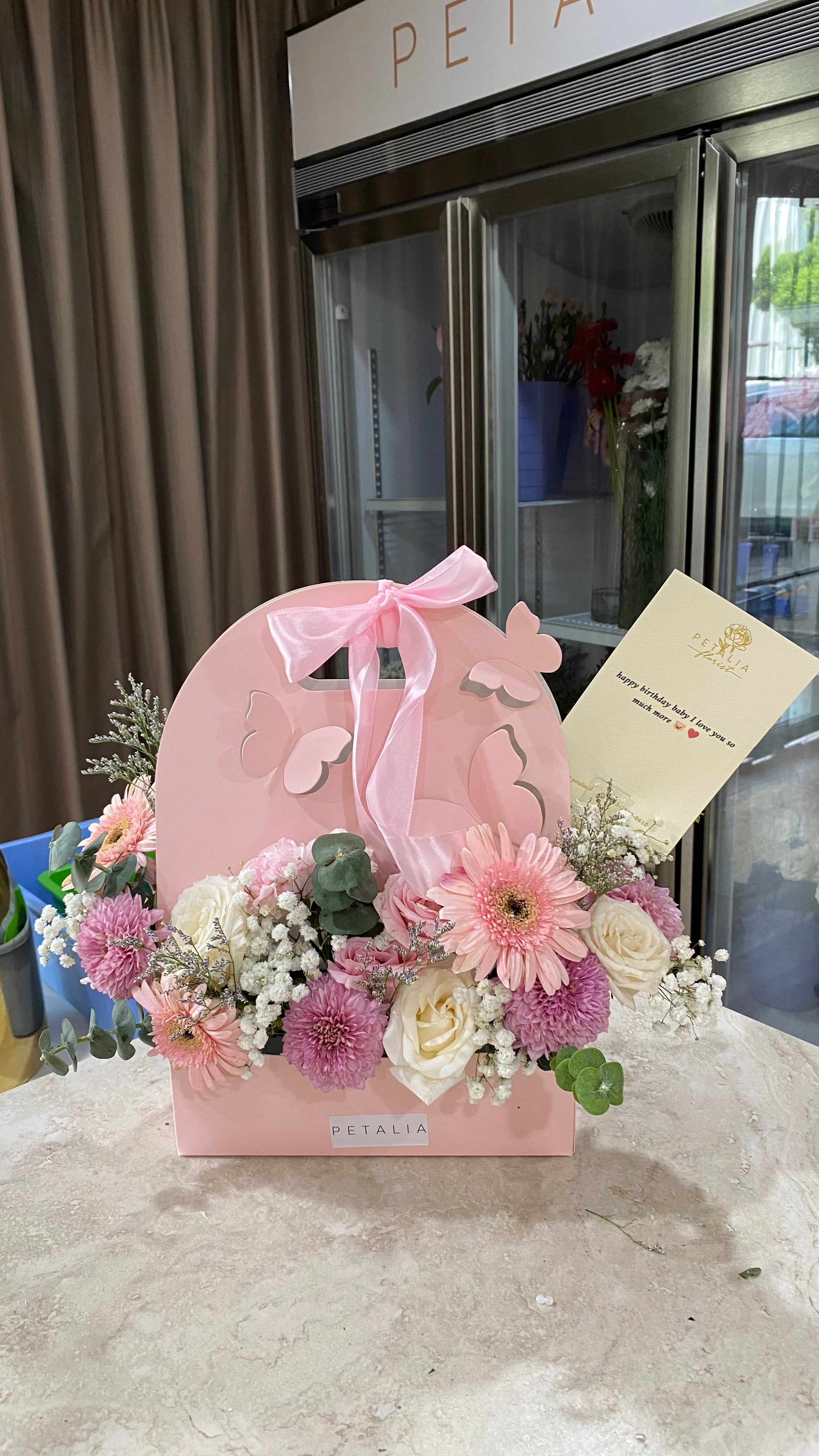 Bloombox Kupu-Kupu Sedang